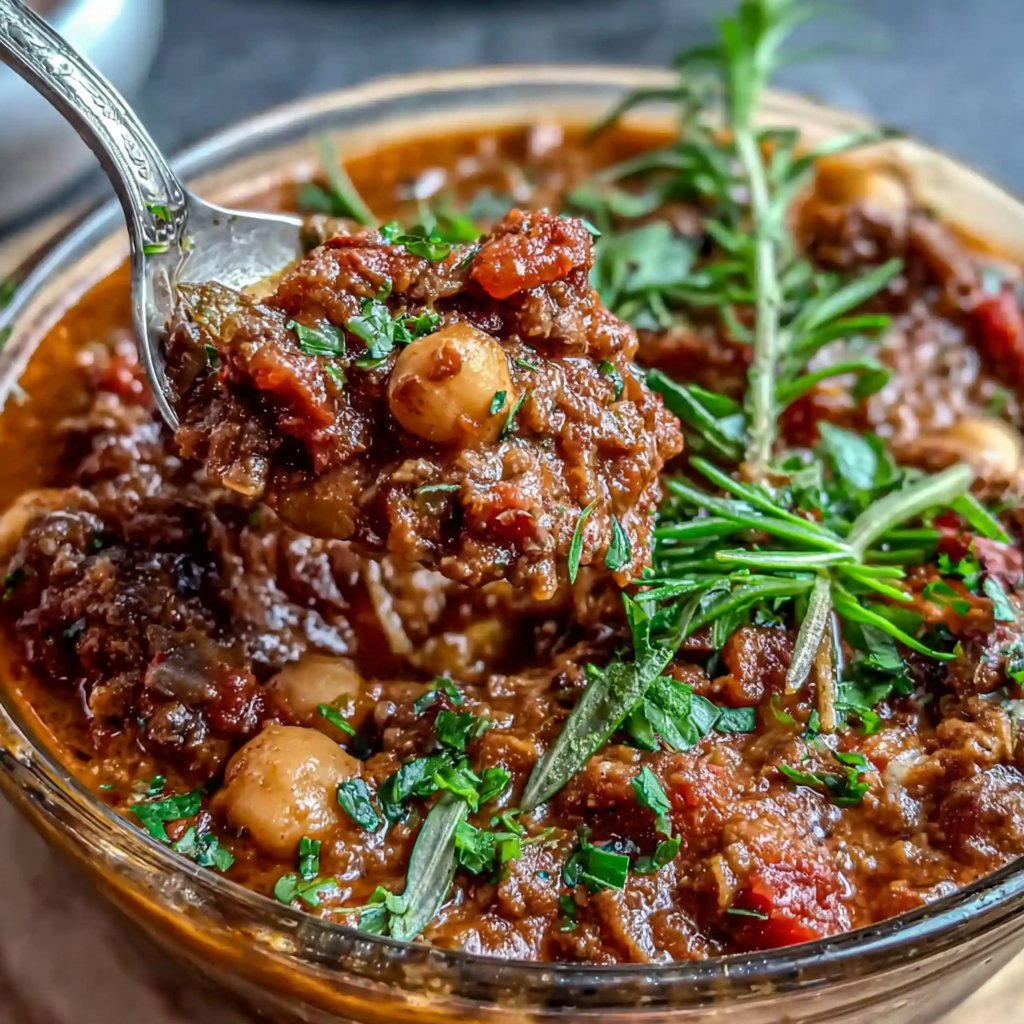 Ground Beef And Chickpea Curry
