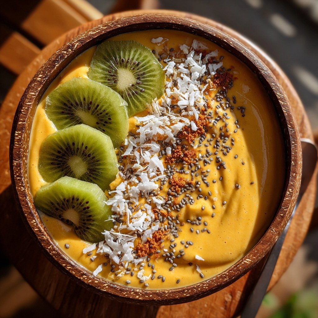 Tropical Mango Smoothie Bowl