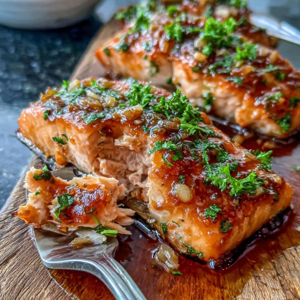 Easy Healthy Honey Garlic Salmon