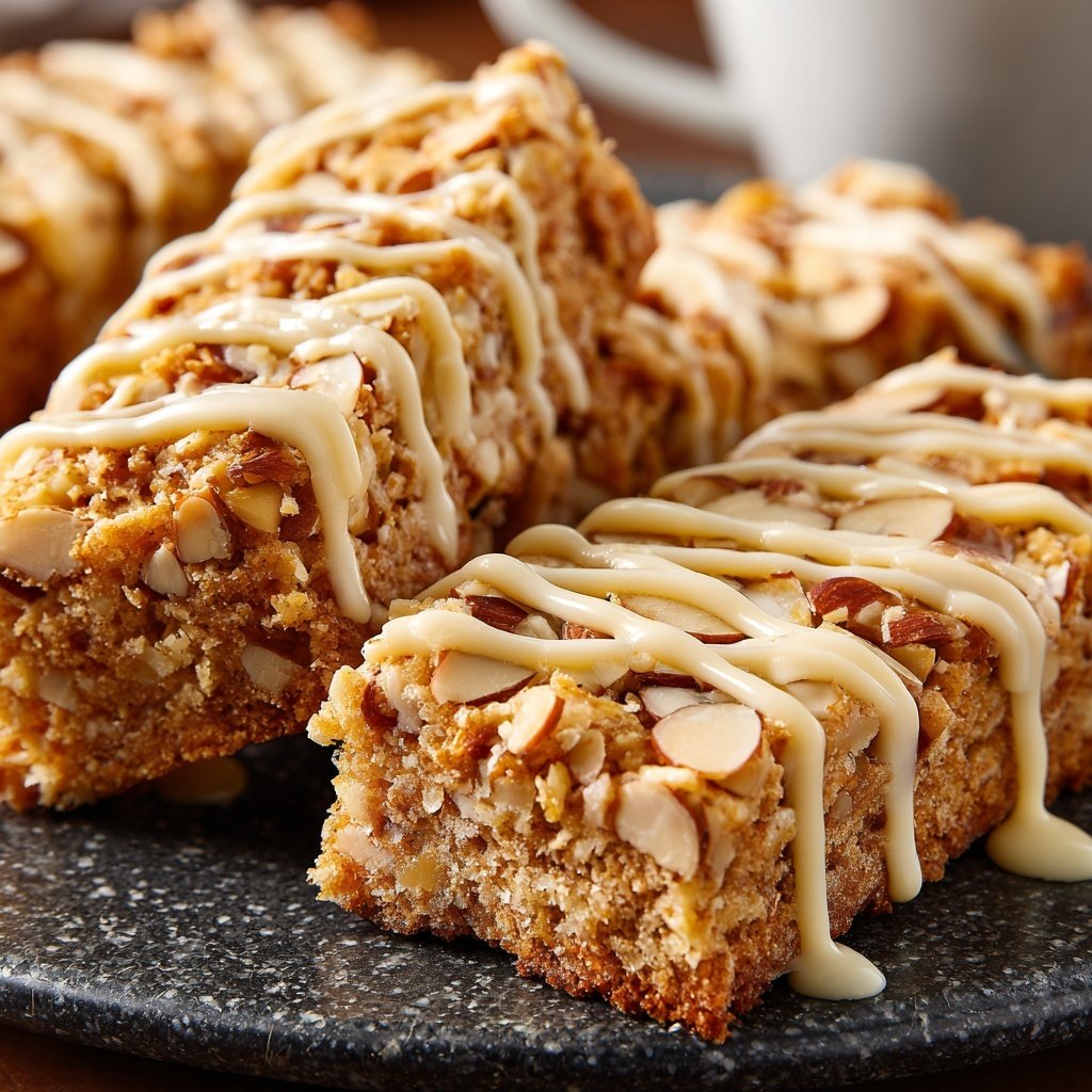 Vanilla Almond Breakfast Squares