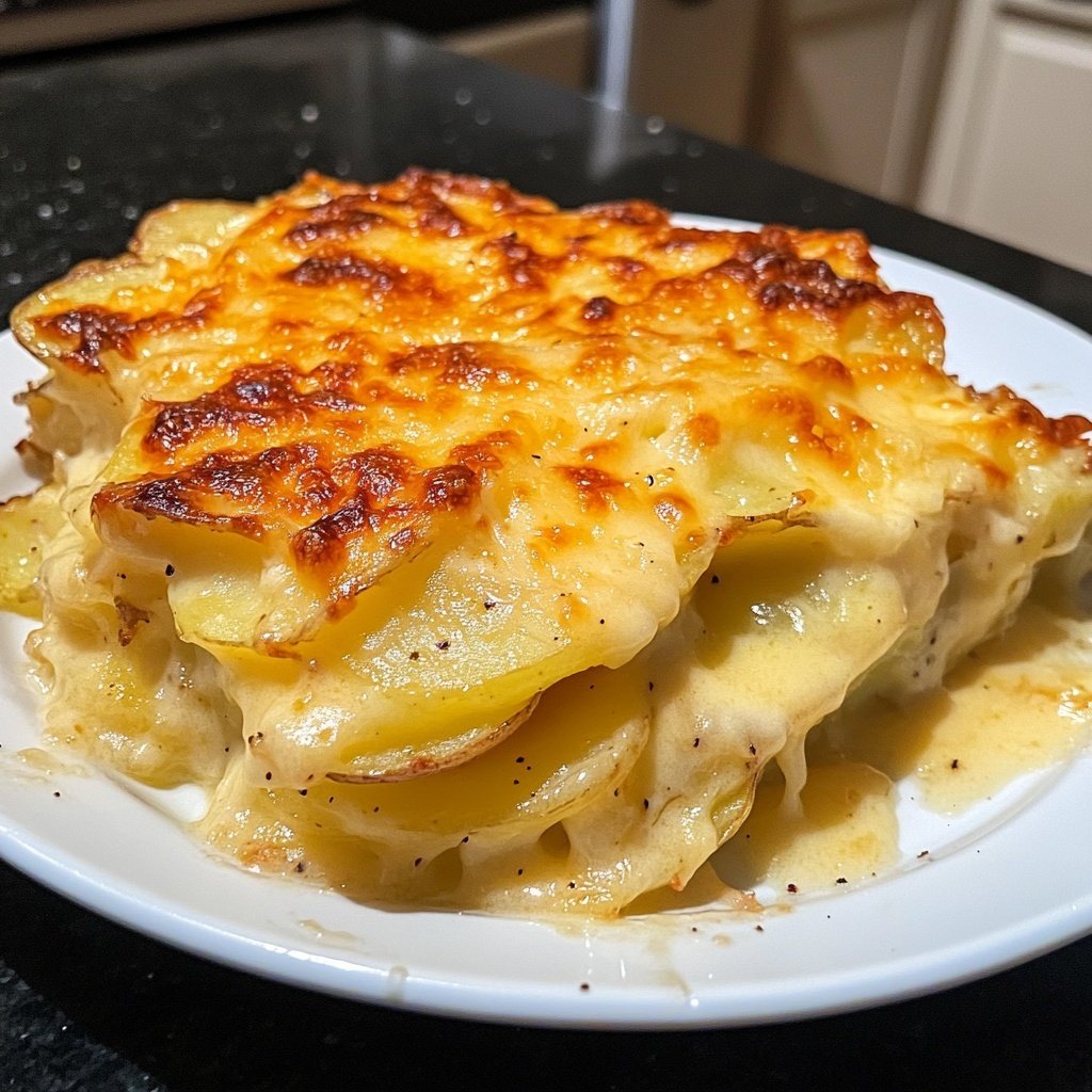 Sunday Creamy Potato Gratin