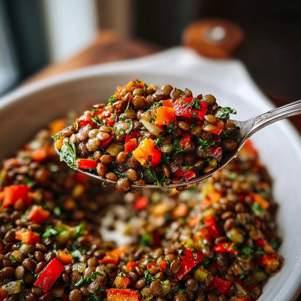 Mediterranean Lentil Salad