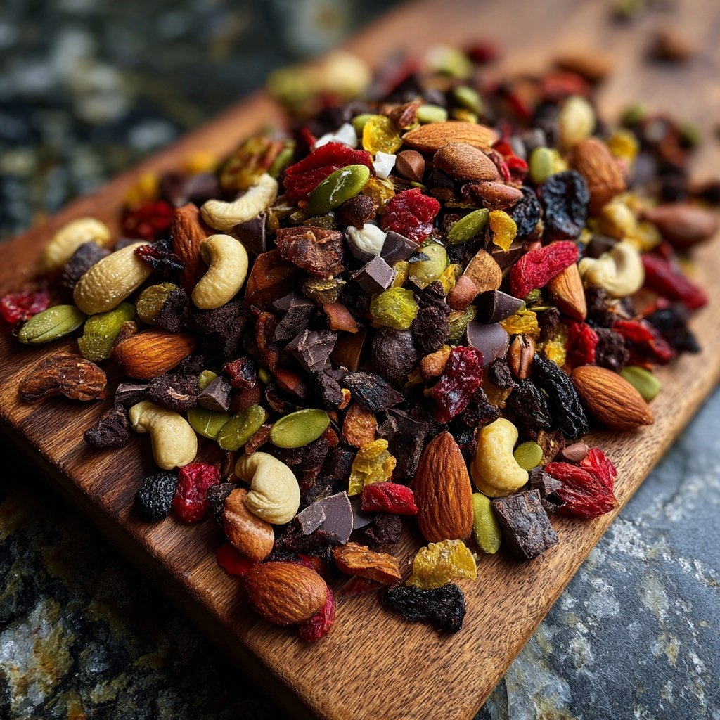 Healthy Snack Trail Mix Homemade