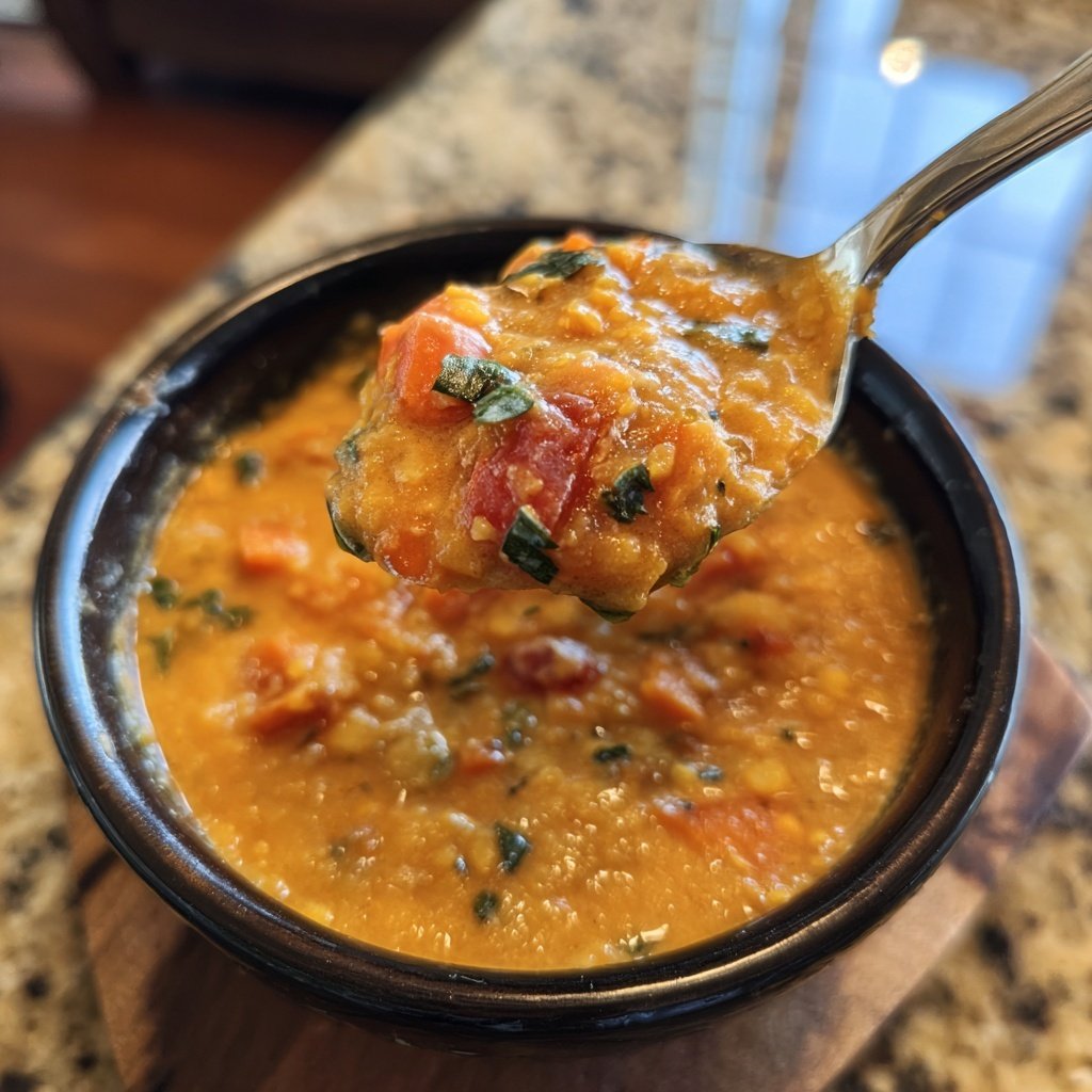 Creamy Tomato Lentil Stew